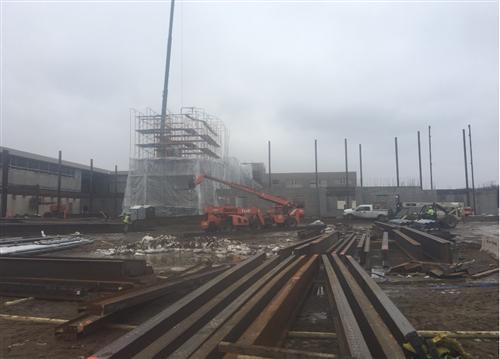 West View of New South Classrooms  